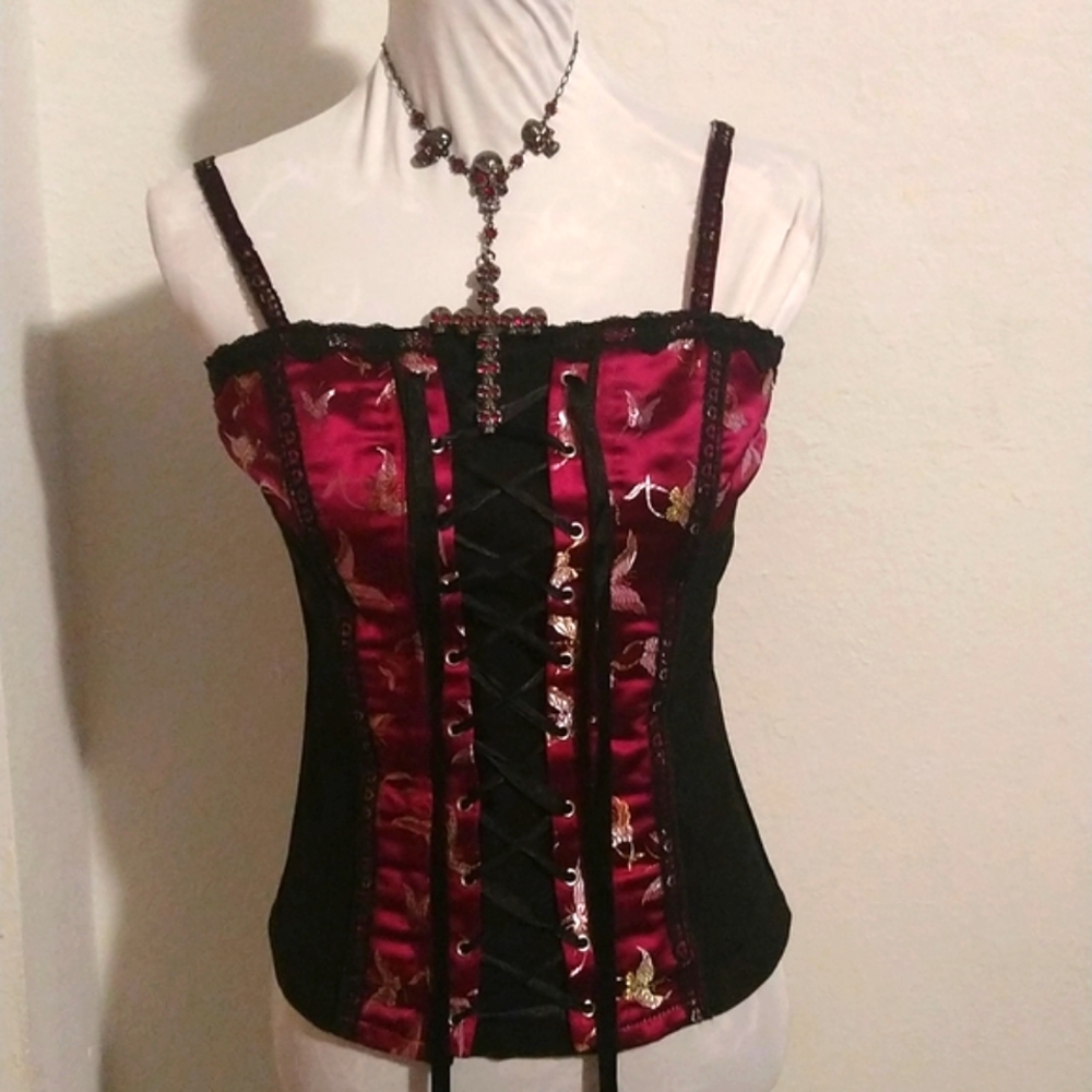 Gorgeous VTG TRIPP Butterfly Corset